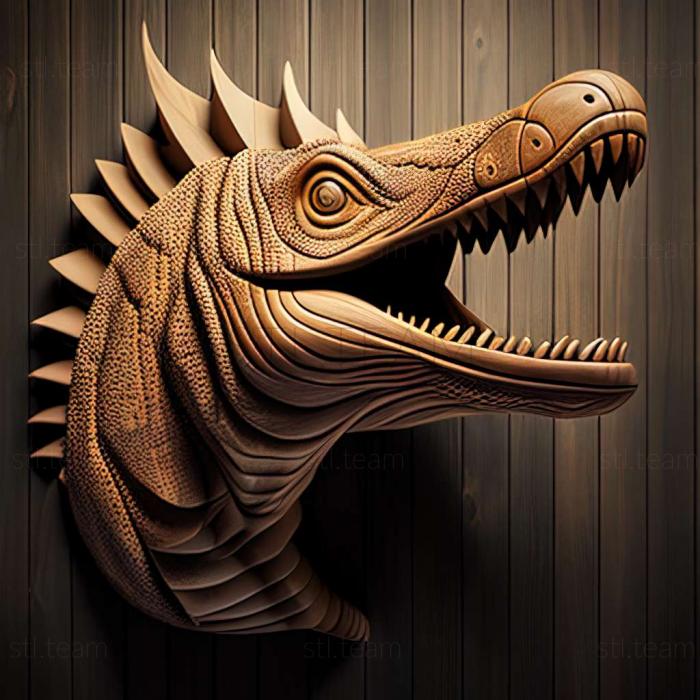 3D model Convolosaurus (STL)